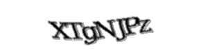 Security check image, please type the characters shown